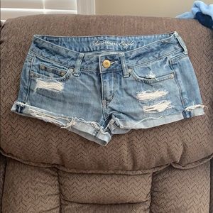 Jean shorts from American eagle